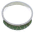 Genuine Sterling Silver Turquoise Inlay Ring Size 6-3/4 UX37035